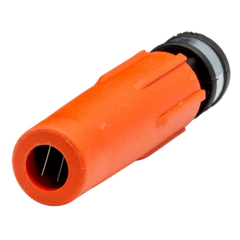 Esguicho Tipo Leque Nylon  Laranja 1 Mm