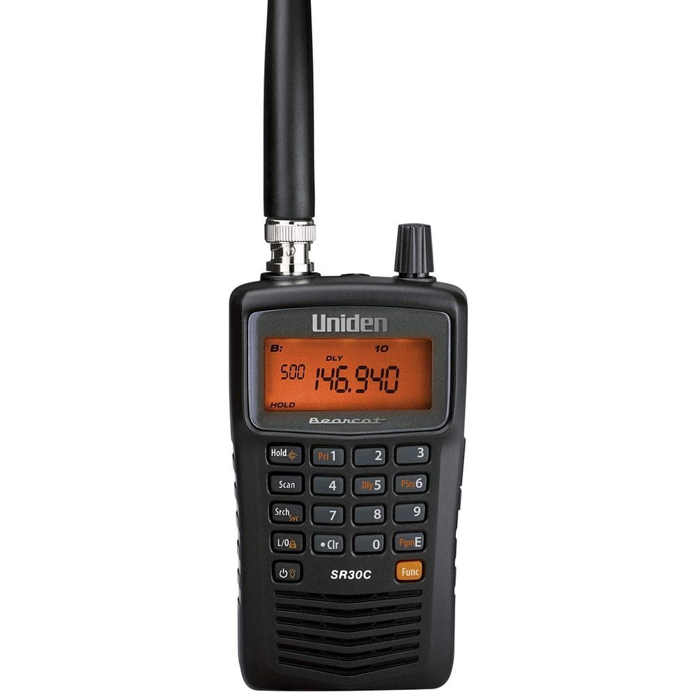 Scanner portátil Uniden Bearcat SR30C 500 canais