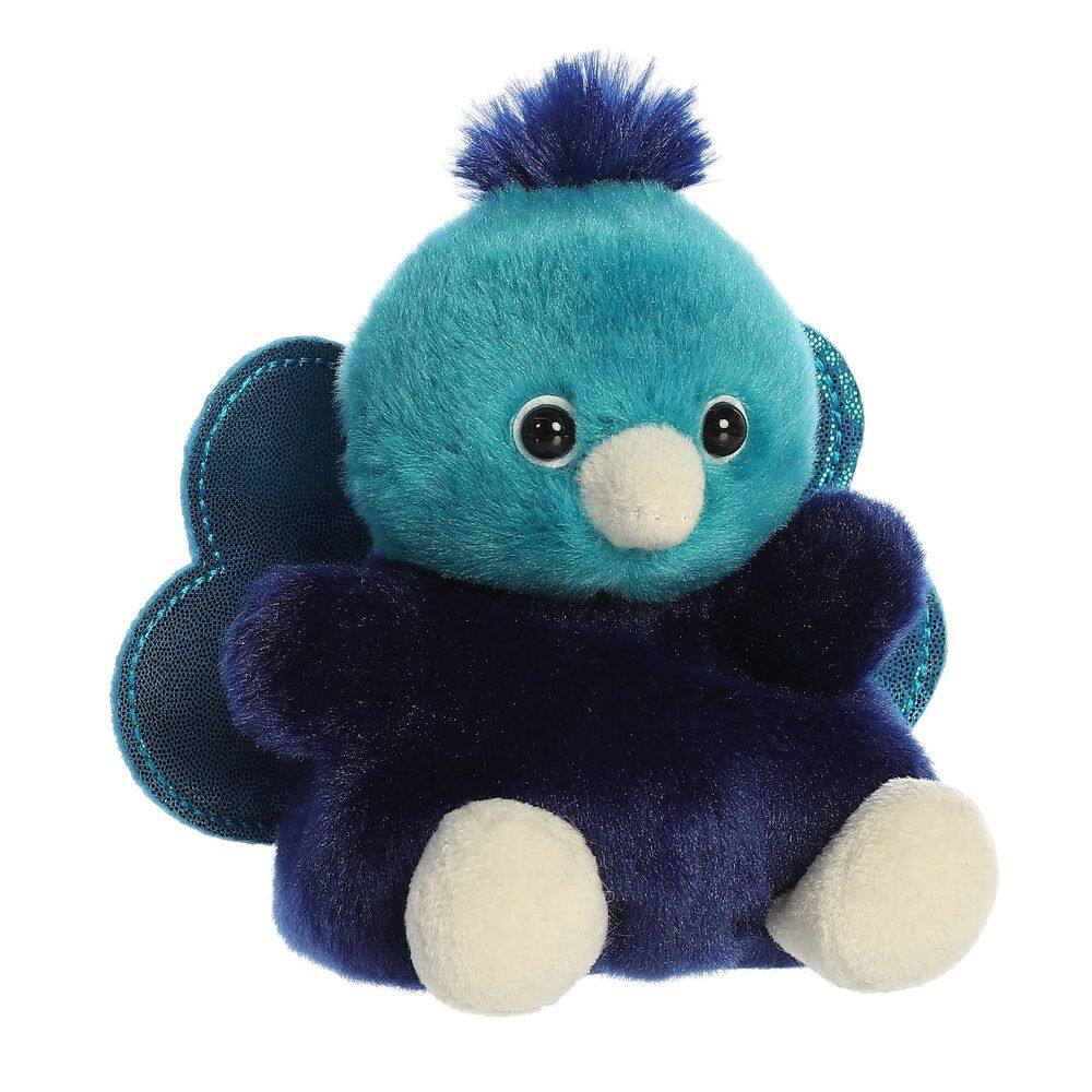 Bicho de pelúcia Aurora® Adorable Palm Pals™ Elton Peacock™ 12 cm