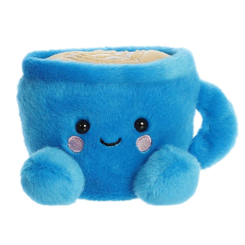 Bicho de pelúcia Aurora® Adorable Palm Pals™ Letti Latte™ Blue 12 cm
