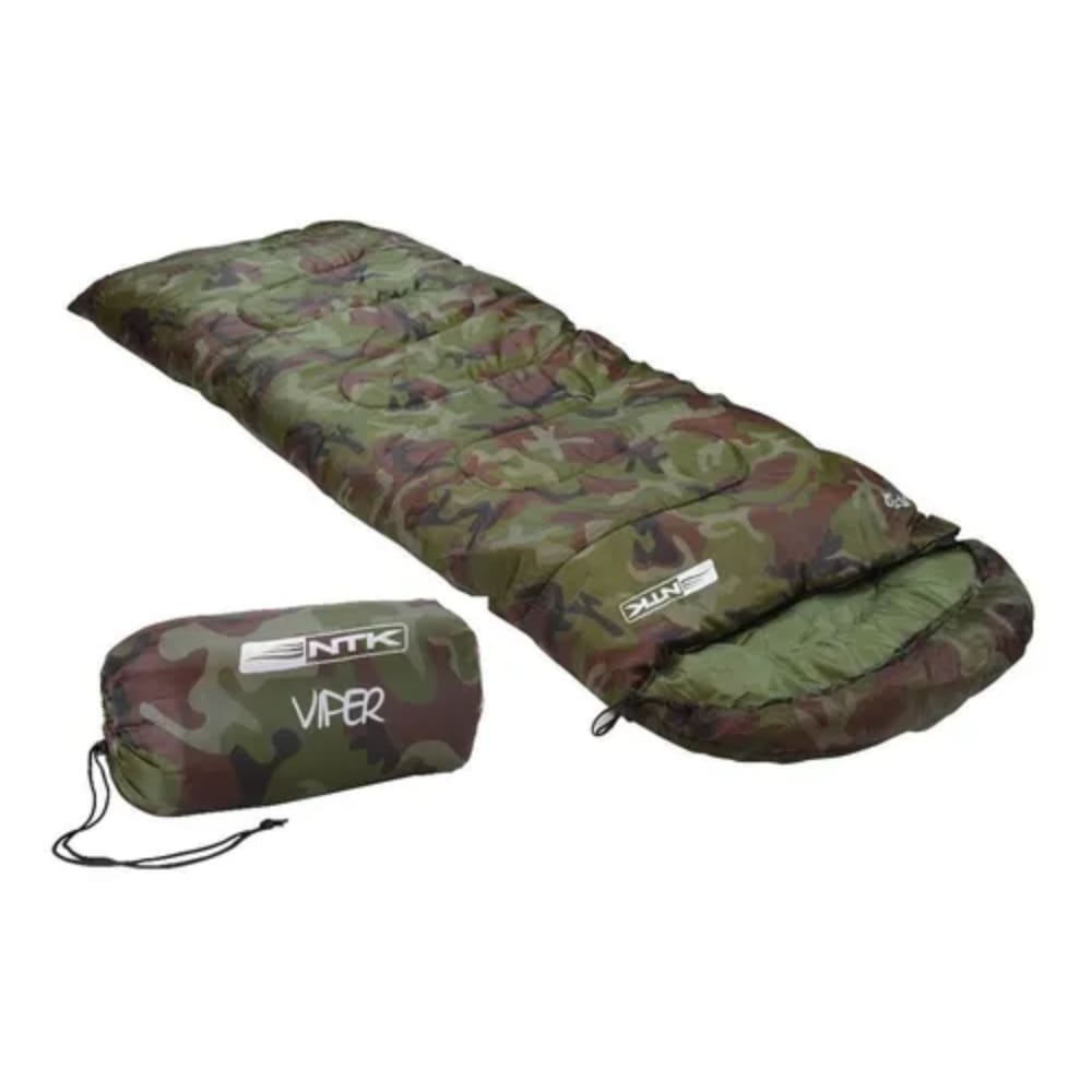 Saco de Dormir Solteiro Viper Térmico Camuflado Nautika NTK
