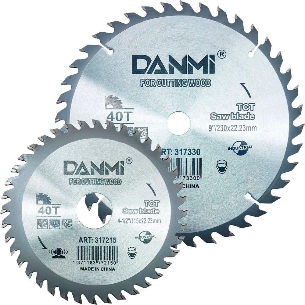 Kit 2 Lamina Disco De Corte Metal Prata Circular 115/230mm