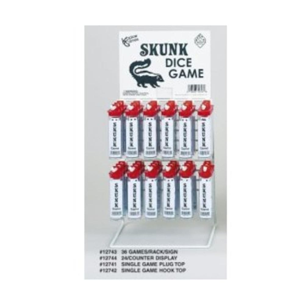 Jogo de dados Koplow Games Skunk com 5 dados com instr em inglês