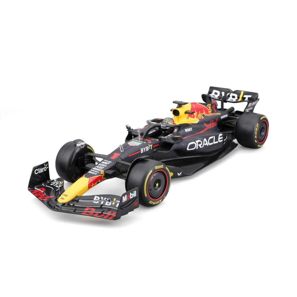 Modelo de carro fundido Bburago 1:18 Red Bull Racing RB19 2023