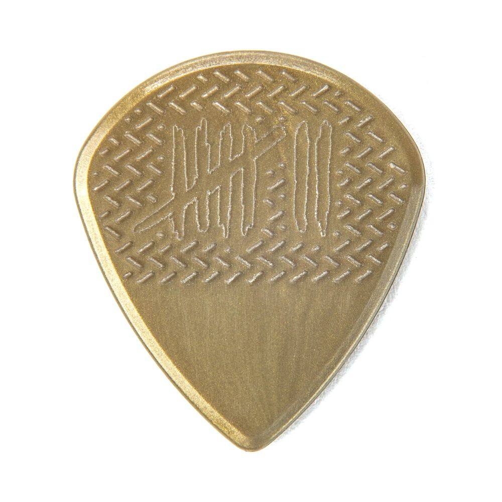 Palheta de guitarra Jim Dunlop 471PMT Mick Thomson Jazz III Gold