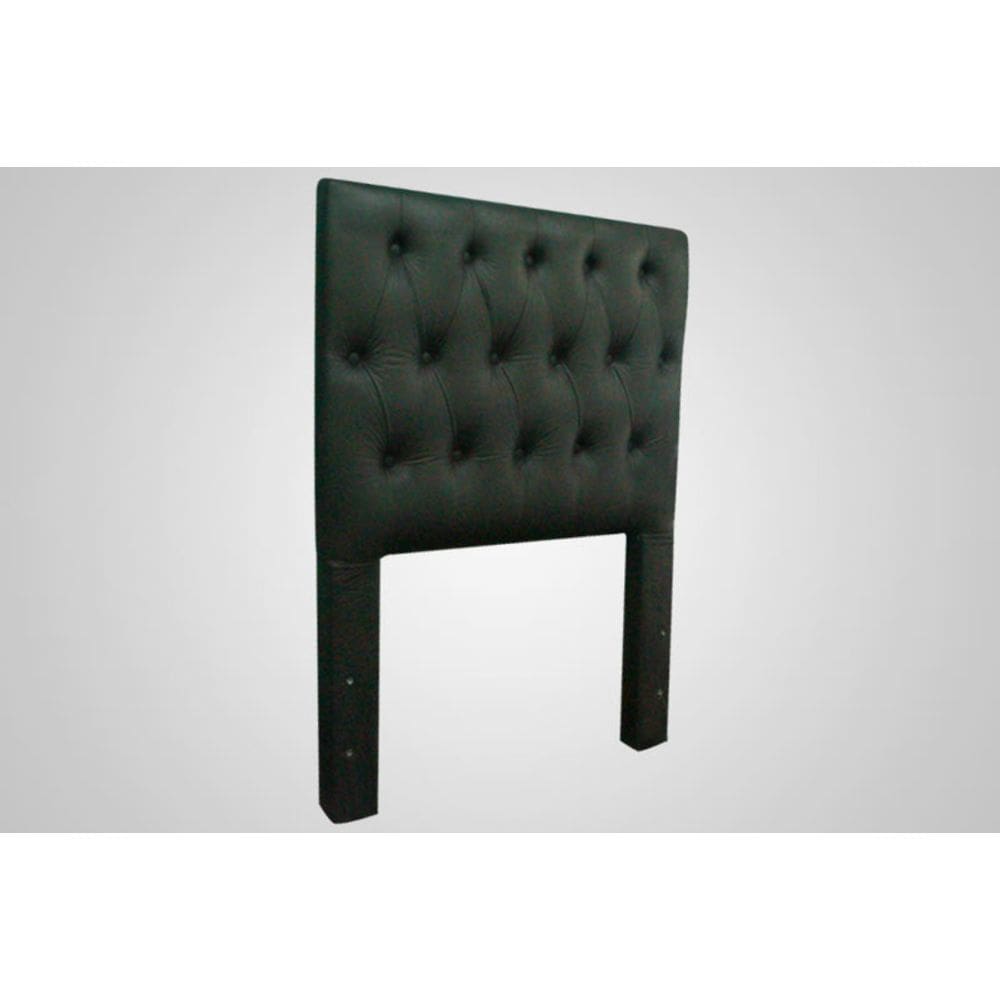 Cabeceira Solteiro Hera Corino Preto 0.88 m LSilva