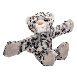 Brinquedo de pelúcia Wild Republic Huggers Snow Leopard 20 cm para crianças