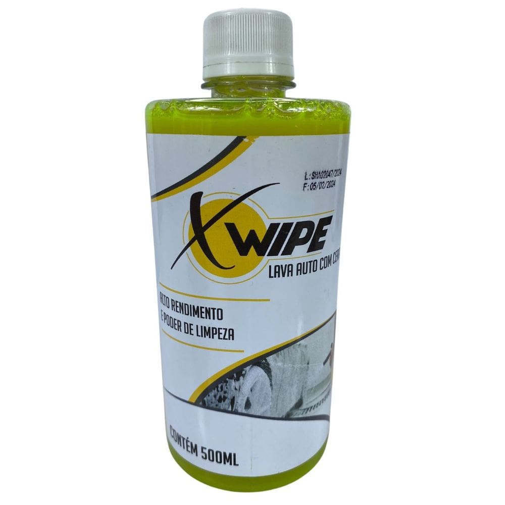 Xwipe - Shampoo Amarelo Concentrado Cera 500ml -  874
