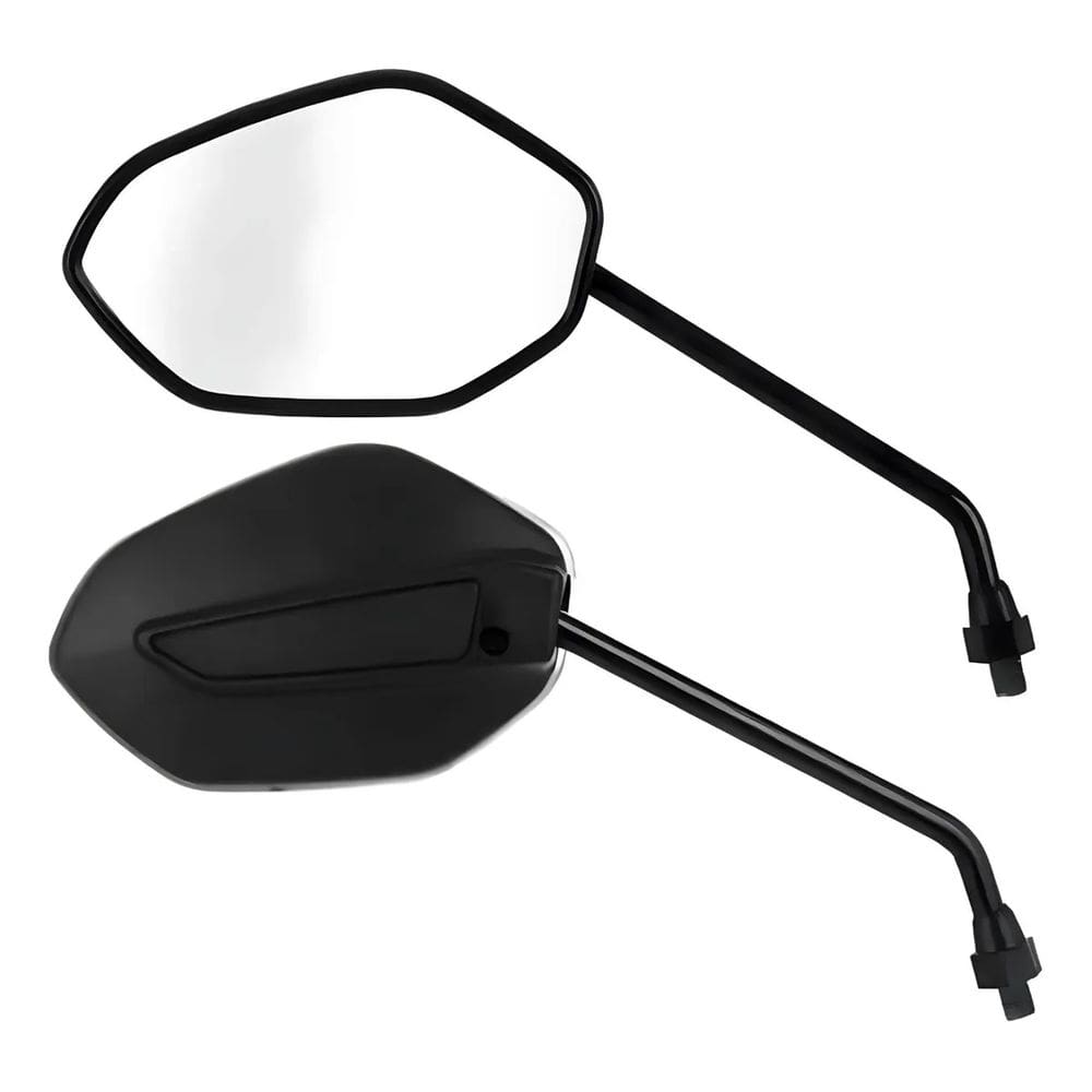 Par De Retrovisor Espelho Moto Fan 125 Titan 150 2014 2015 Modelo Awa