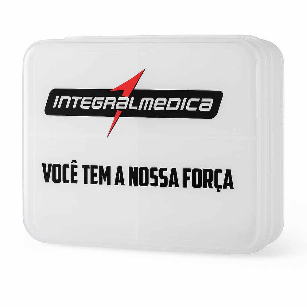 Porta Cápsulas Integralmédica 8 Compartimentos – Organizador Diário de Suplementos