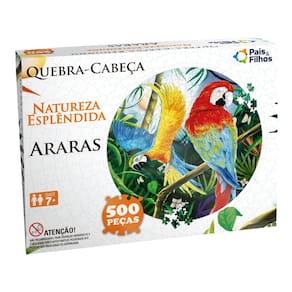 Quebra- cabeça Araras 500 Peças