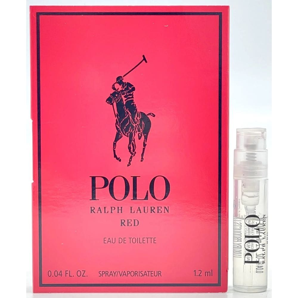 Perfume Ralph Lauren Polo Red Eau de Toilette 1,18 ml para homens
