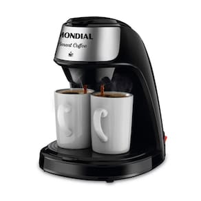 Cafeteira Elétrica Mondial Smart Coffe Preto/Inox 500W 220V - C-42-2X-BI