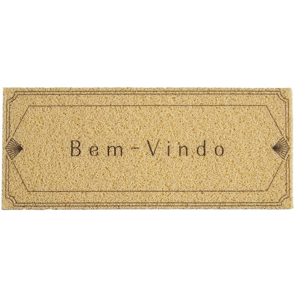 Tapete Capacho para Porta Vinil 30x70cm
