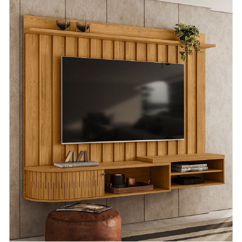Painel Bancada Suspensa Ímola para Tvs até 75 Polegadas - Cumaru Madetec