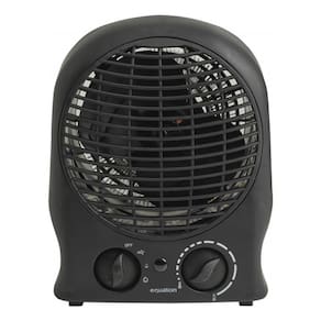 Mini Aquecedor Eletrico Ceramico 1500w 127v Ate 18m2 Preto