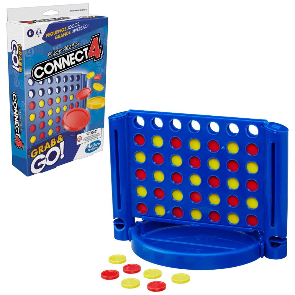Jogo De Tabuleiro Grab And Go Connect 4