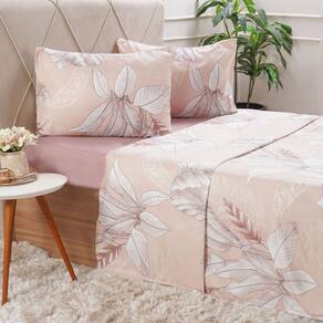 Jogo de Cama Casal Cotton Touch 4 Peças 138x188x30cm