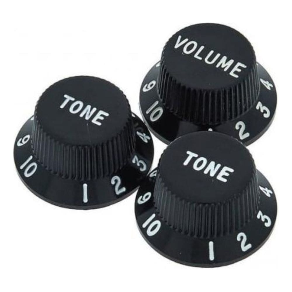 Knob Ronsani Strato Volume/Ton/Ton - Preto 590
