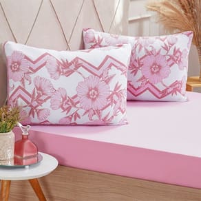 Jogo de Cama Casal Dreams Malha 100% Algodão 138x188x30cm