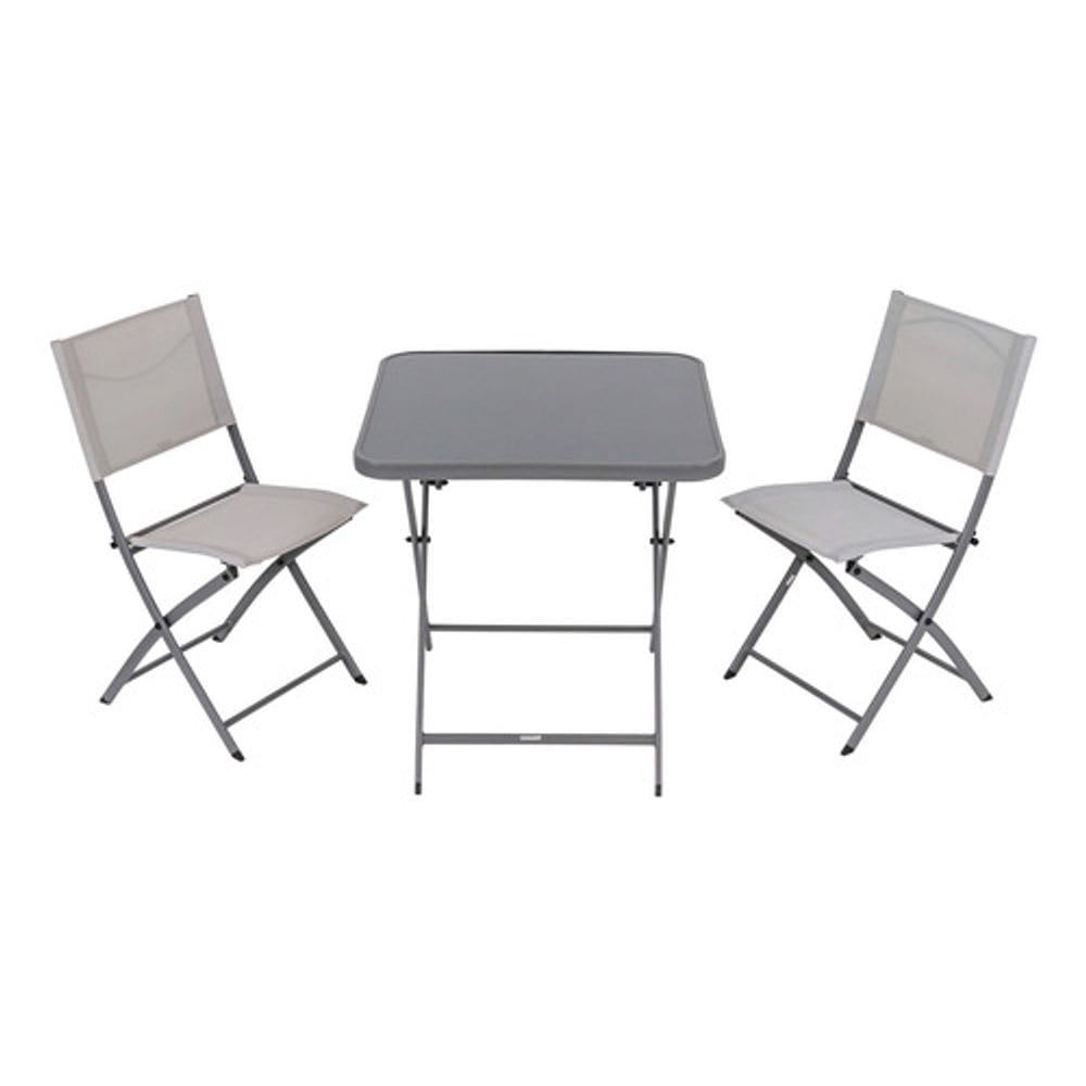 Conjunto Jardim Varanda Aco Bege Square 2 Pessoas - Madrid