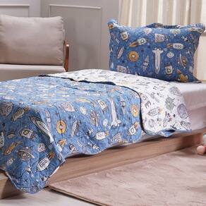 Kit Colcha Casal Ultra Lisse Kids New Rolinho 210x230cm