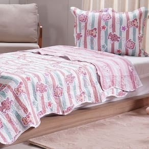 Kit Colcha Casal Ultra Lisse Kids New Rolinho 210x230cm