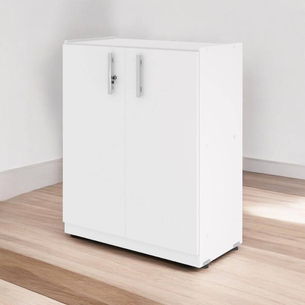 Armário Balcão 02 Portas Light Branco