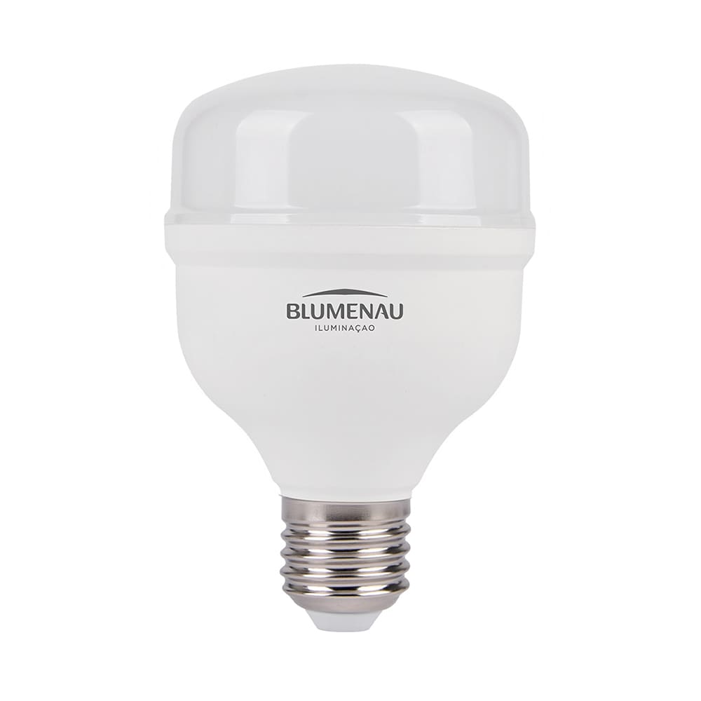 Kit 5 Lâmpada High Led 40W Bivolt E27 3000K Luz Quente Blumenau