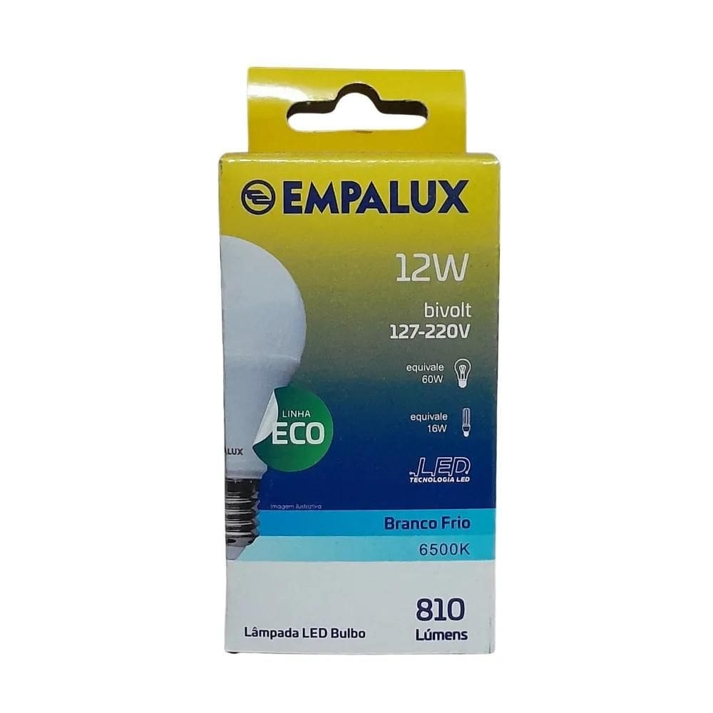 Lampada Led Bulbo Empalux 12w 6500k