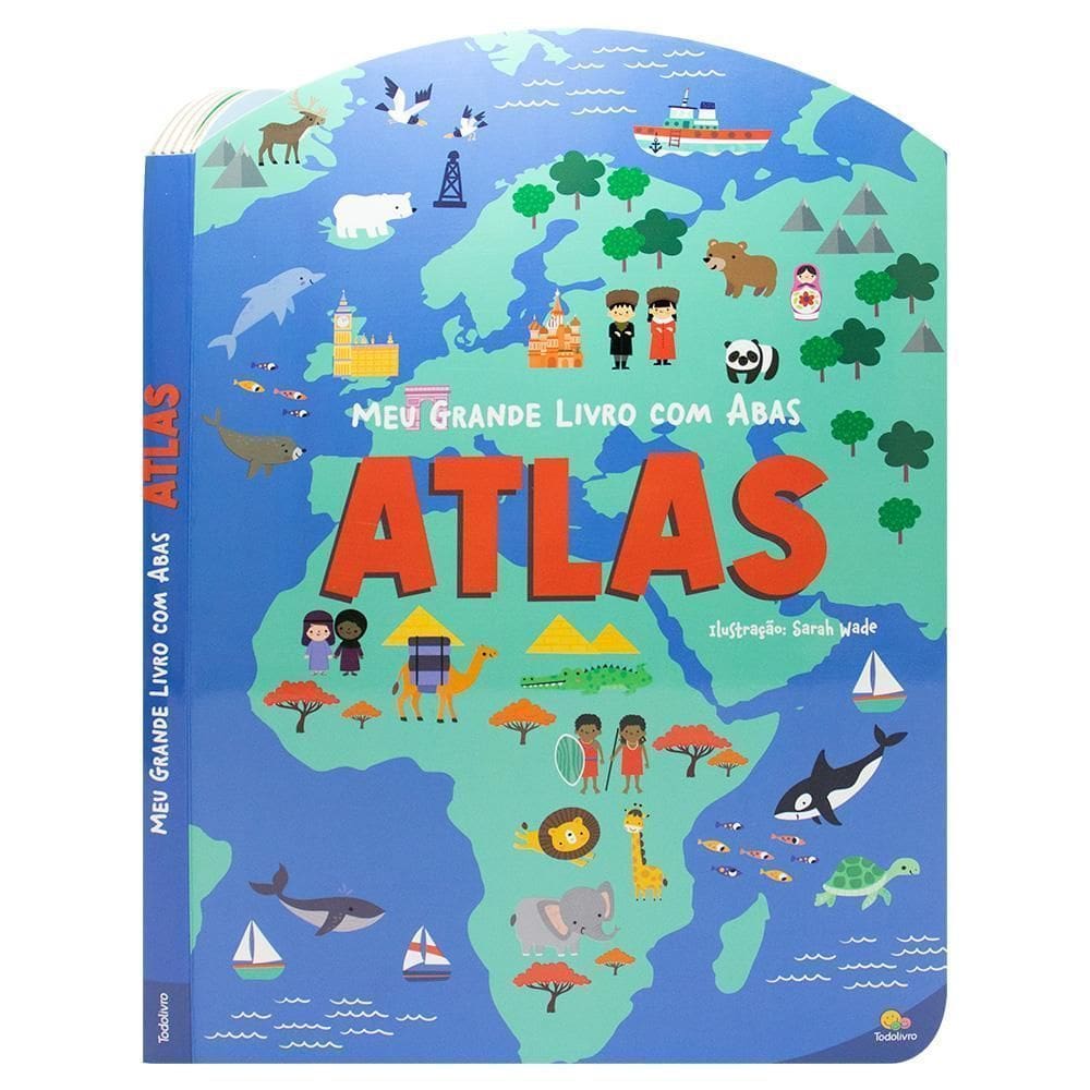 Meu Grande Livro Com Abas - Atlas