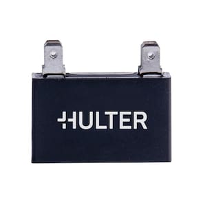 Capacitor Quadrado 4 MFD Terminal Corpo Plástico Hulter - 450V
