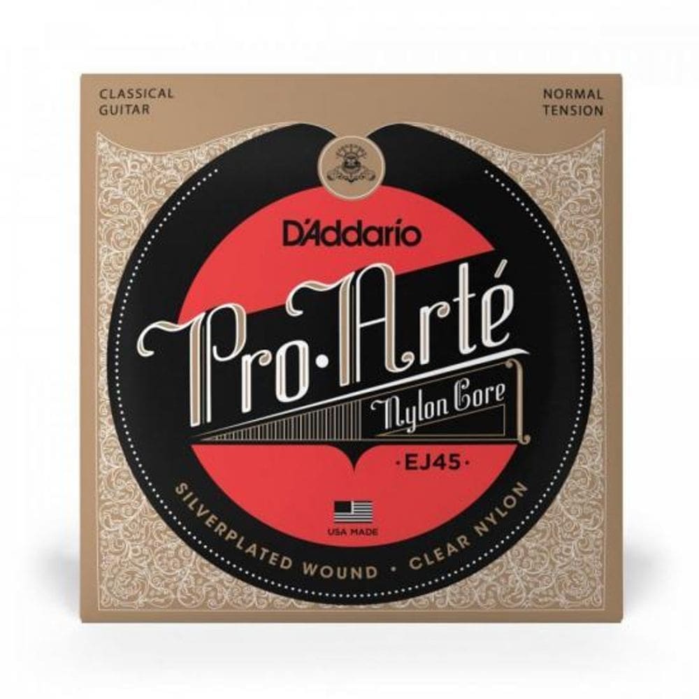 Encordoamento Para Violão D Addario EJ45 Nylon Médio .028 [F002]