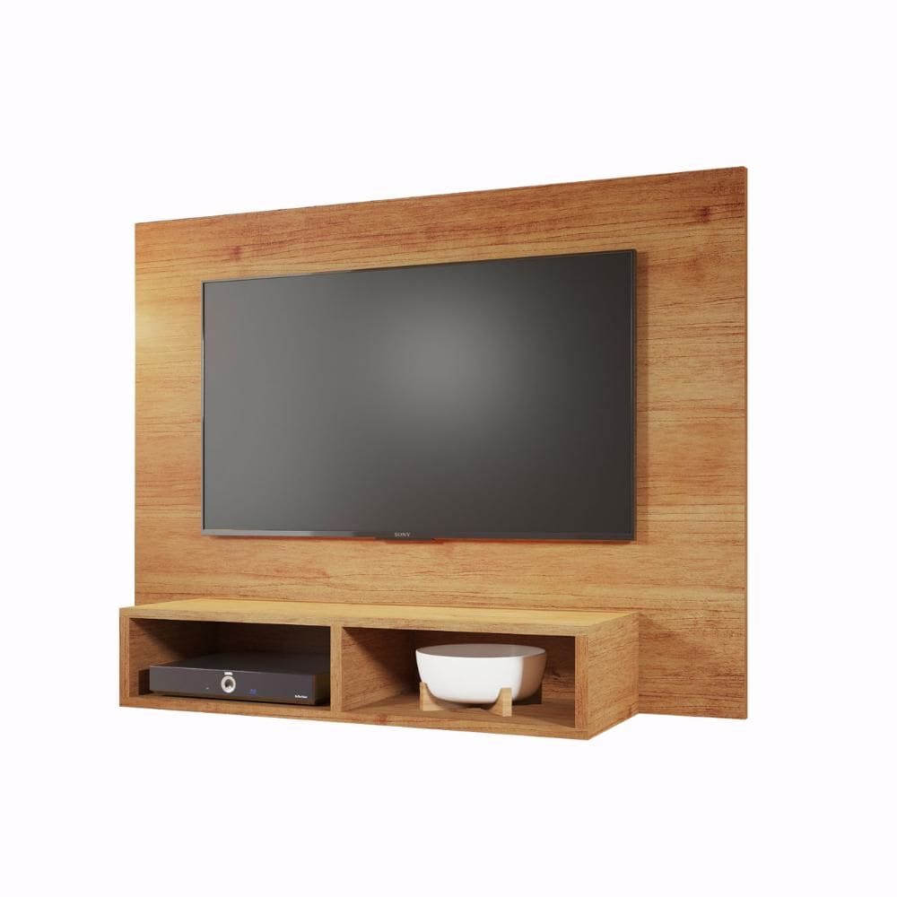 Painel para Tv até 43 Polegadas com Nicho Jazz Mel 120cm