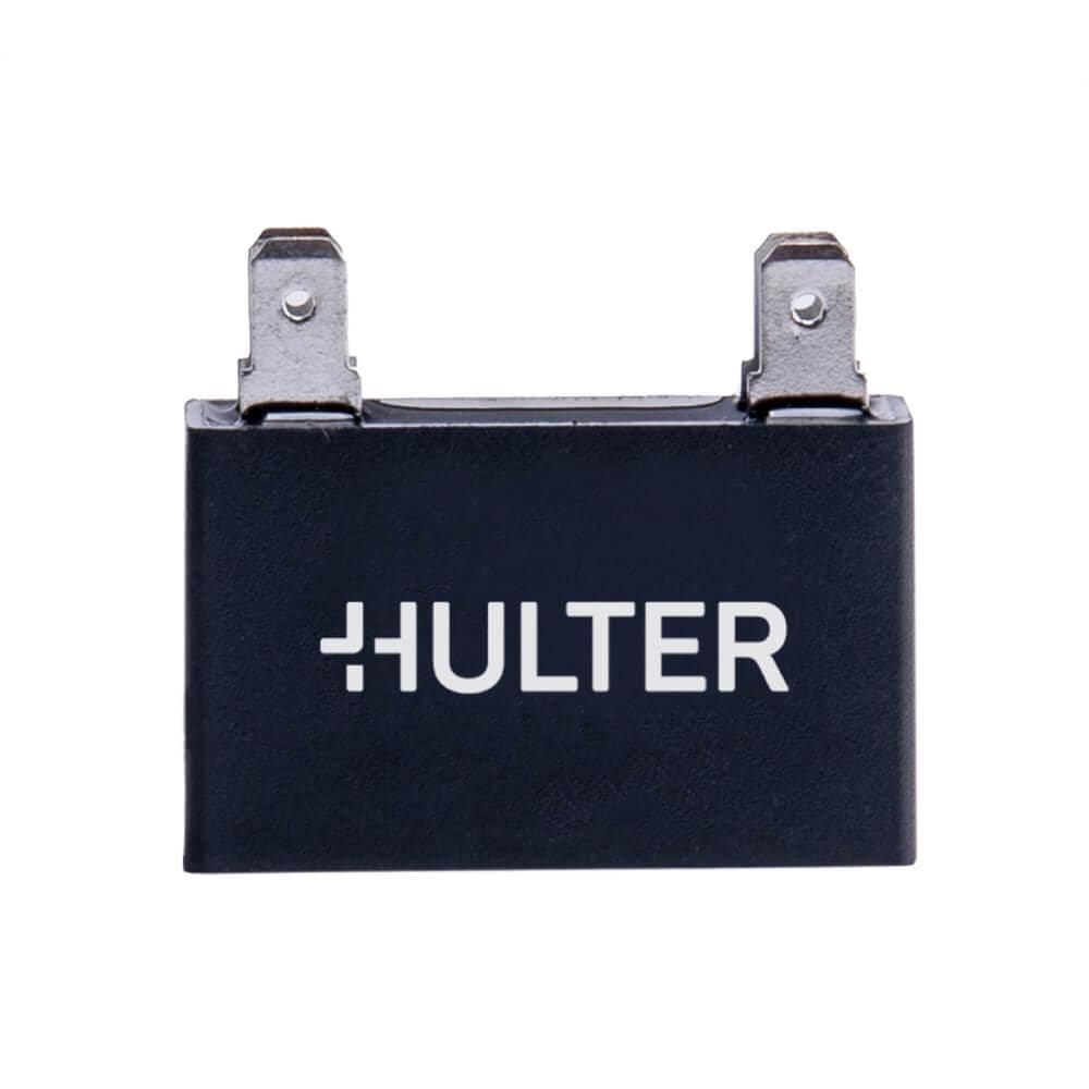 Capacitor Quadrado 3.5 MFD Terminal Corpo Plástico Hulter - 450V