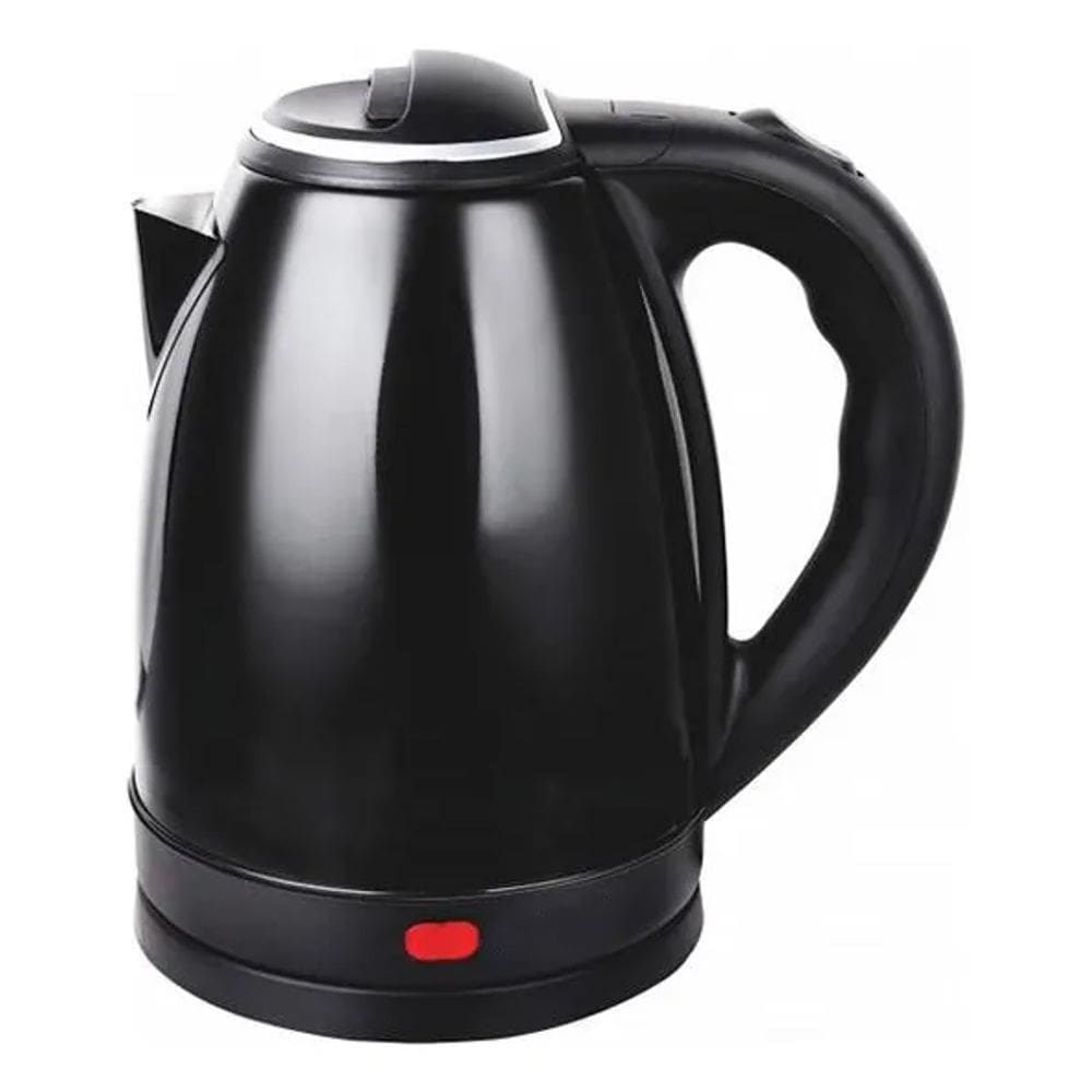 Chaleira Eletrica Economica Pratica Inox 1.8L Cor Preto 127V Casita