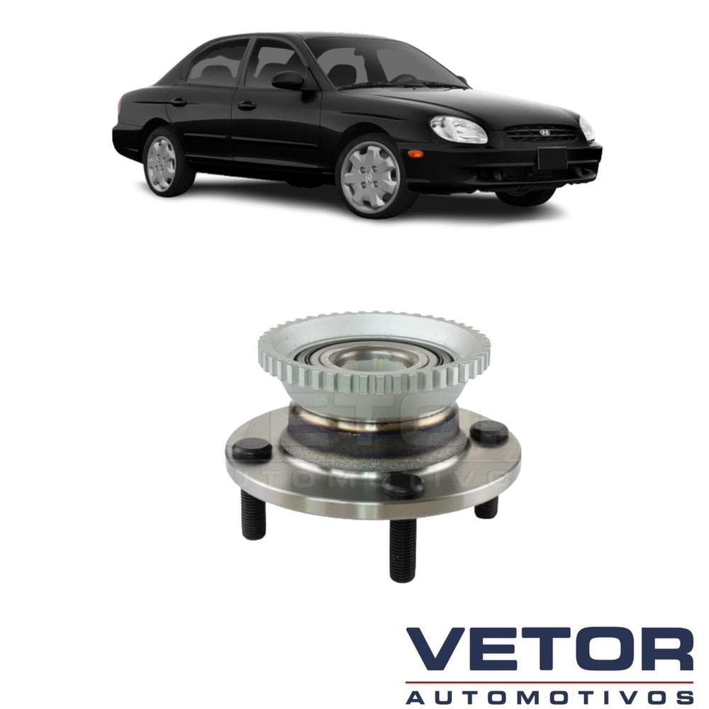 Cubo Roda Traseira - Hyundai Sonata 3.0 1994 A 1998 - B2026