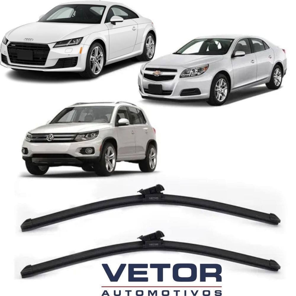 Pvf2421 - Palheta Diant Slim Blade - Q3 / Tiguan / Malibu 12 Em Diante - Vetor Automotive