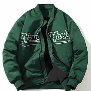 Jaqueta Bomber Masculina NEW YORK com Zíper