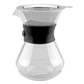 Cafeteira Tramontina com Coador Reutilizável de Aço Inox 400ml 61764060