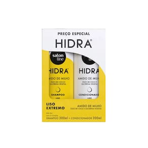 Kit Shampoo + Condicionador Hidra Liso Extremo - Salon Line