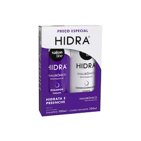 Kit Shampoo + Condicionador Hidra Hidrata e Preenche - Salon Line