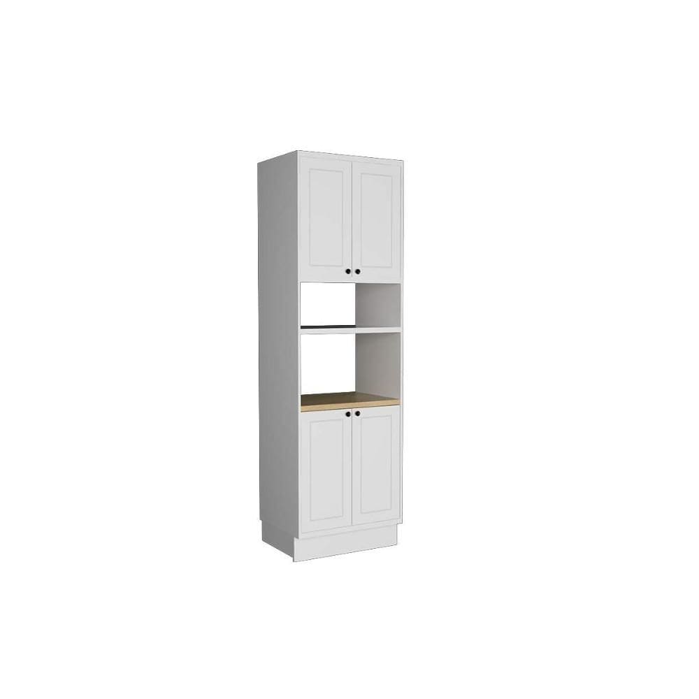Paneleiro de Cozinha Évora PH 3128 c/ 4 Portas 70cm Branco - Herval