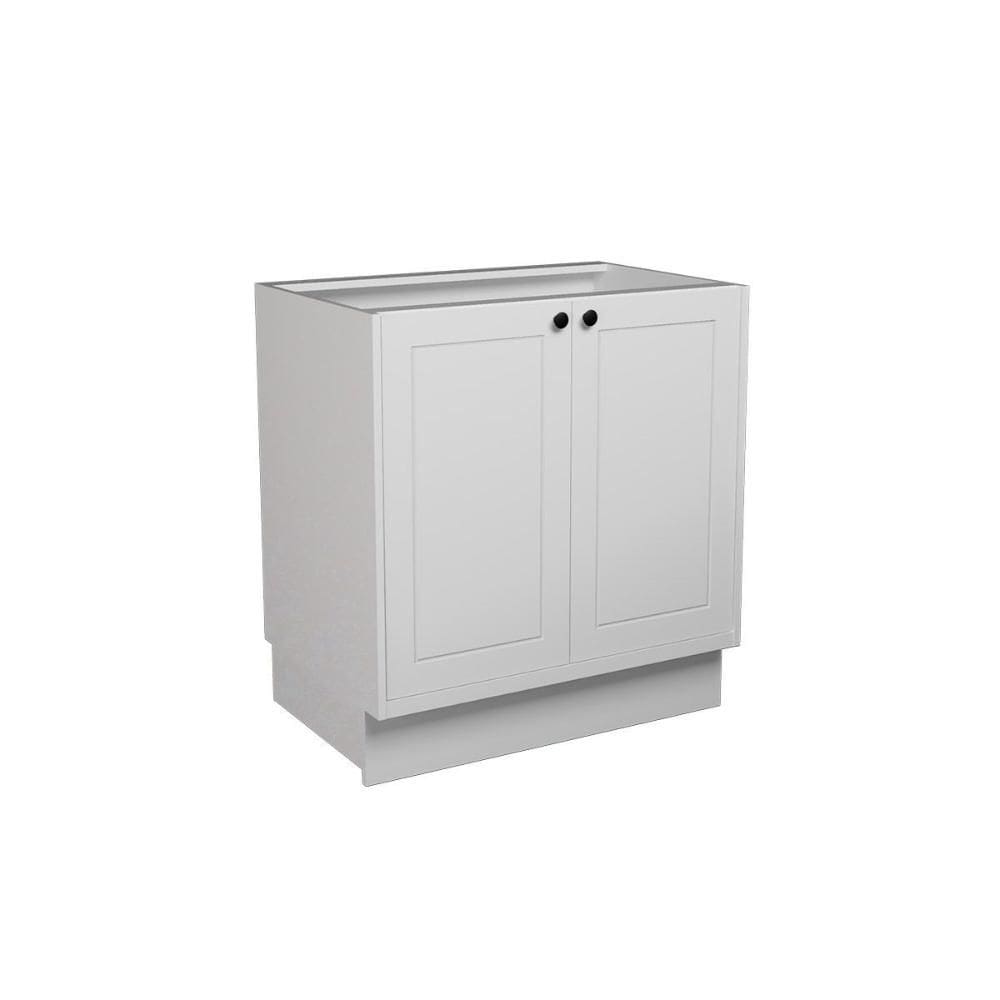 Balcão de Cozinha Évora PH 3119 c/ 2 Portas s/ Tampo 80cm Branco - Herval