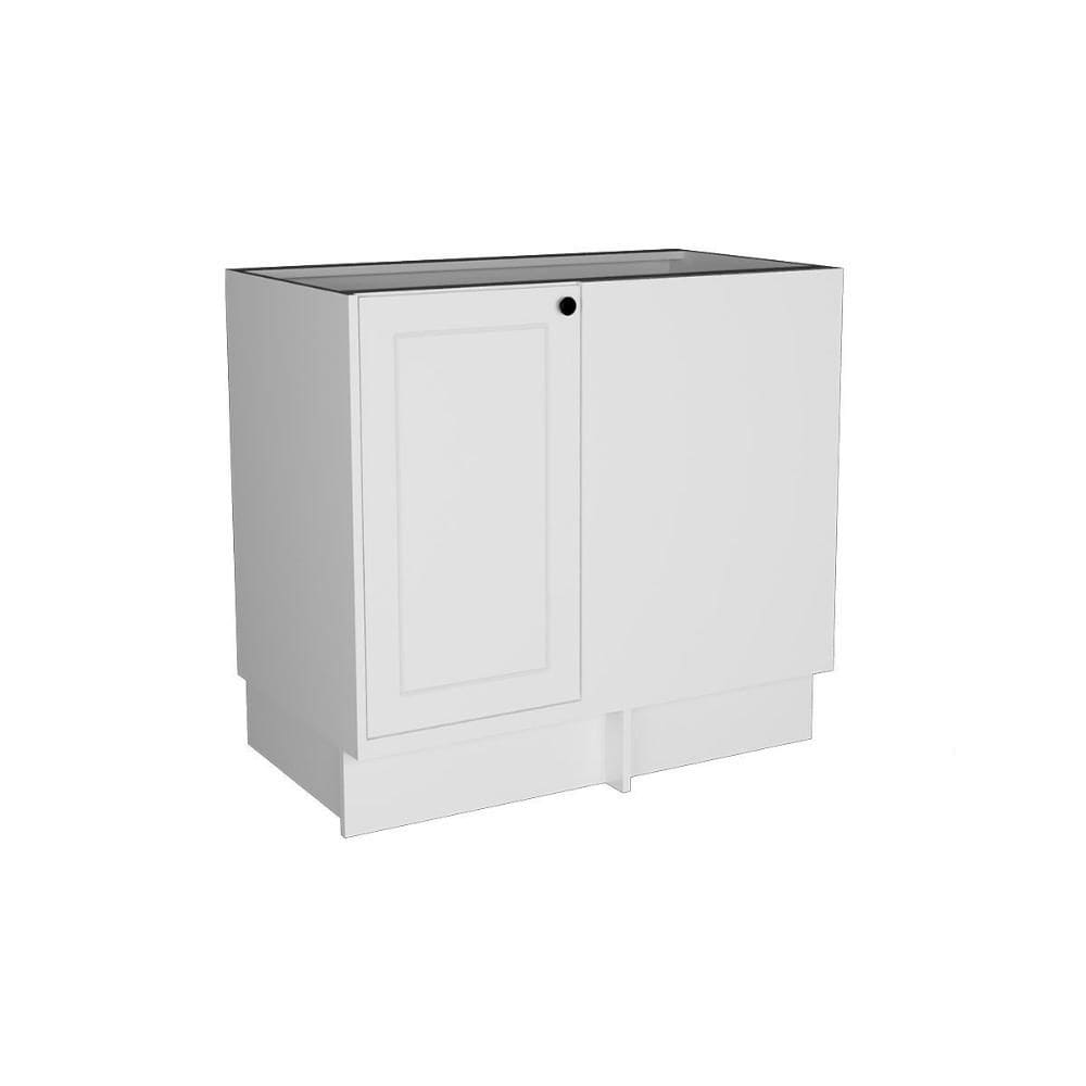 Balcão de Cozinha Évora PH 3121 Canto Reto c/ 1 Porta s/ Tampo 92,5cm Branco - Herval
