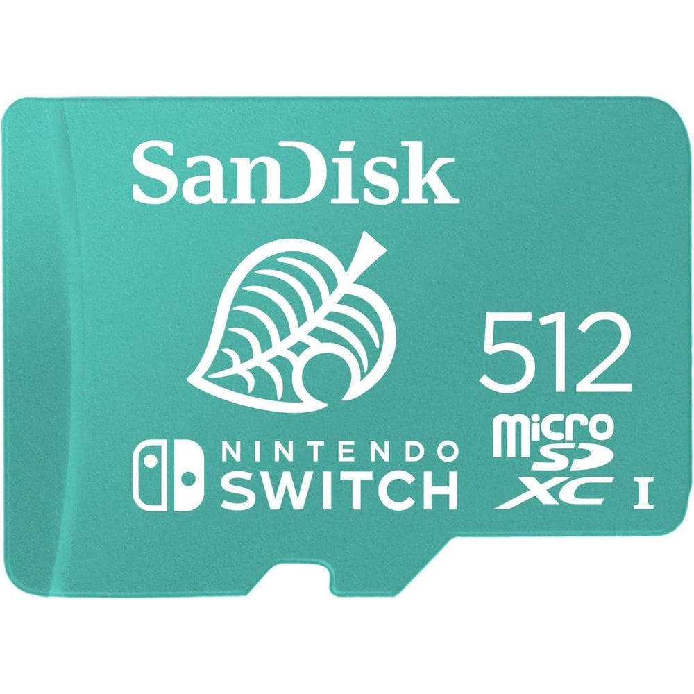 Cartão microSDXC SanDisk 512GB licenciado para Nintendo Switch