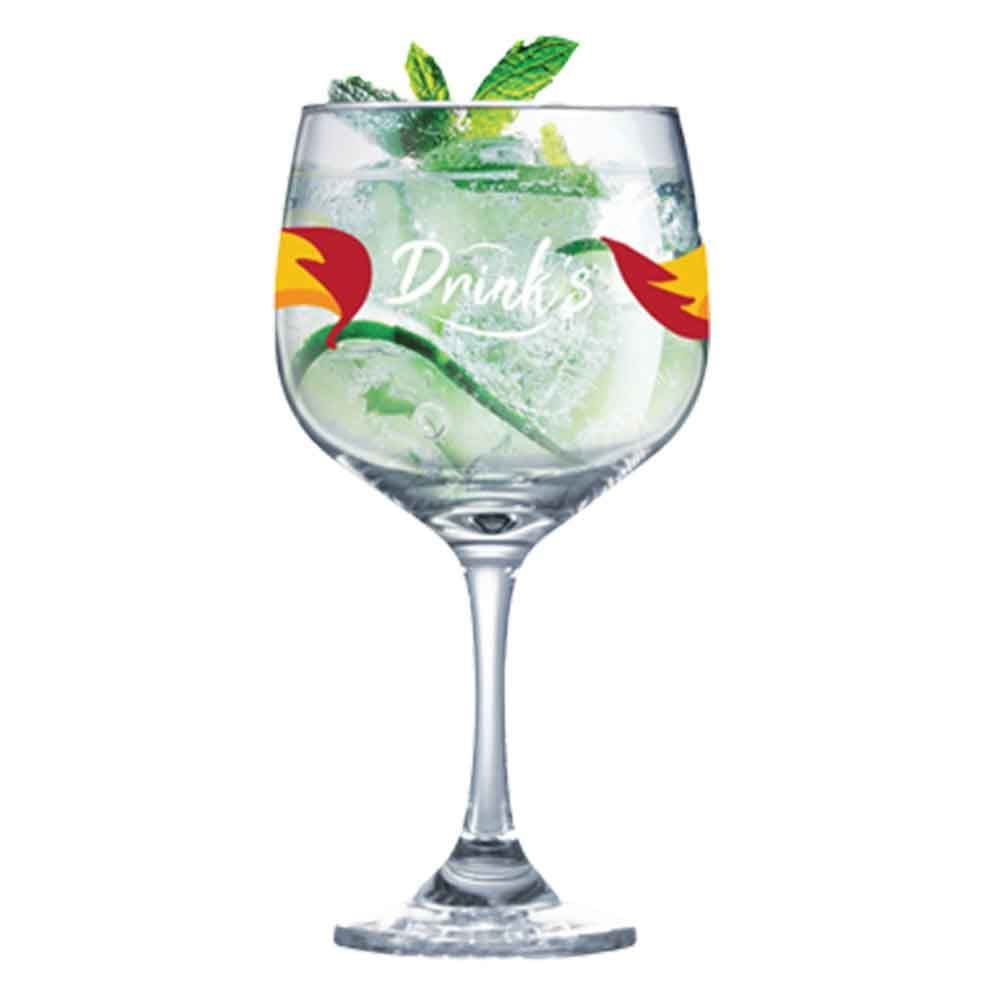 Taça Gin Collection 700ml Yellow - Ruvolo
