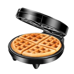 Máquina de Waffle Mondial Pratic Waffle Antiaderente Preto/Inox 1200W 220V - GW-01