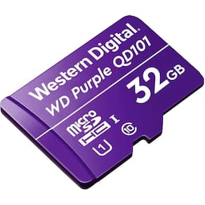 Cartao De Memória Microsd 32gb Wd Purple Sc Ultra Endurance Wdd032g1p0c