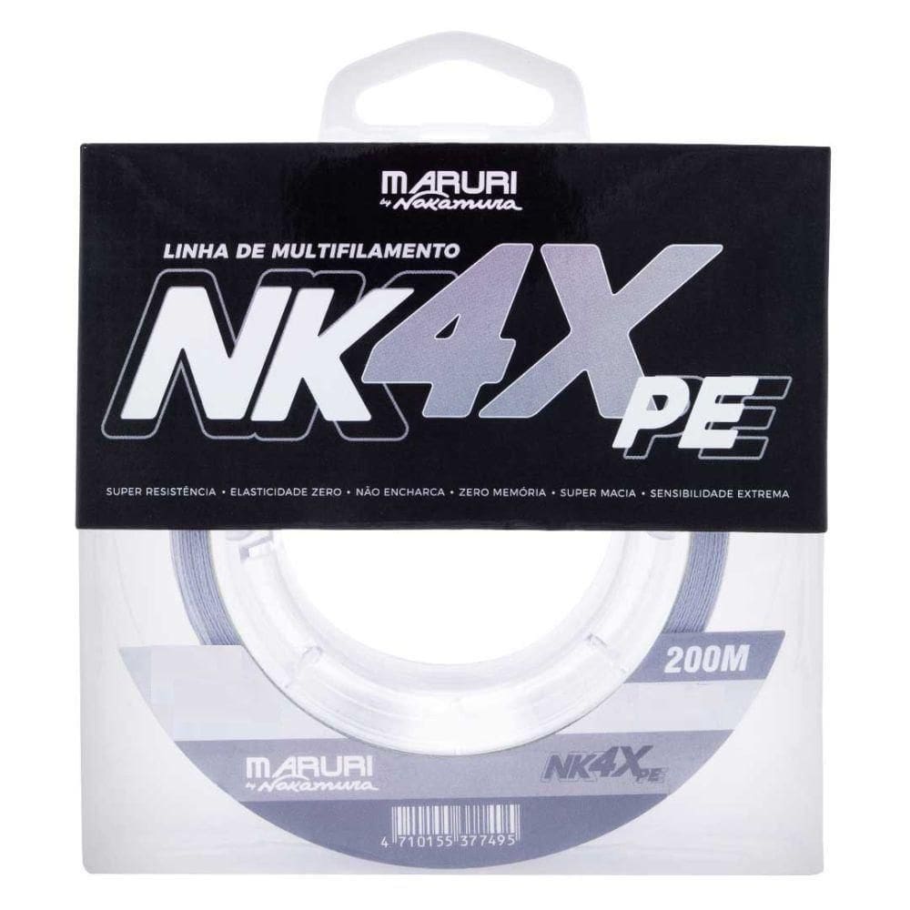 Linha Multifilamento Maruri By Nakamura Nk 4x 0,20mm 21lb